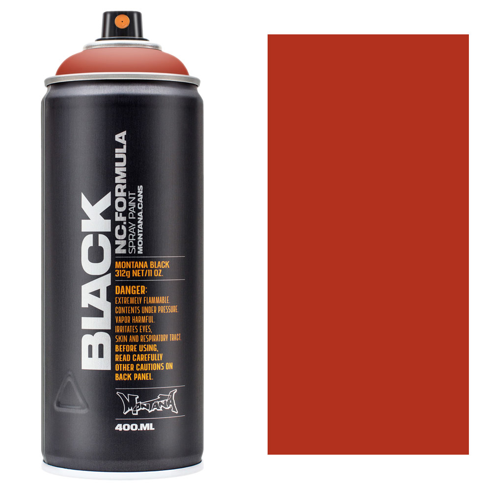 Montana BLACK Spray Paint 400ml Falling