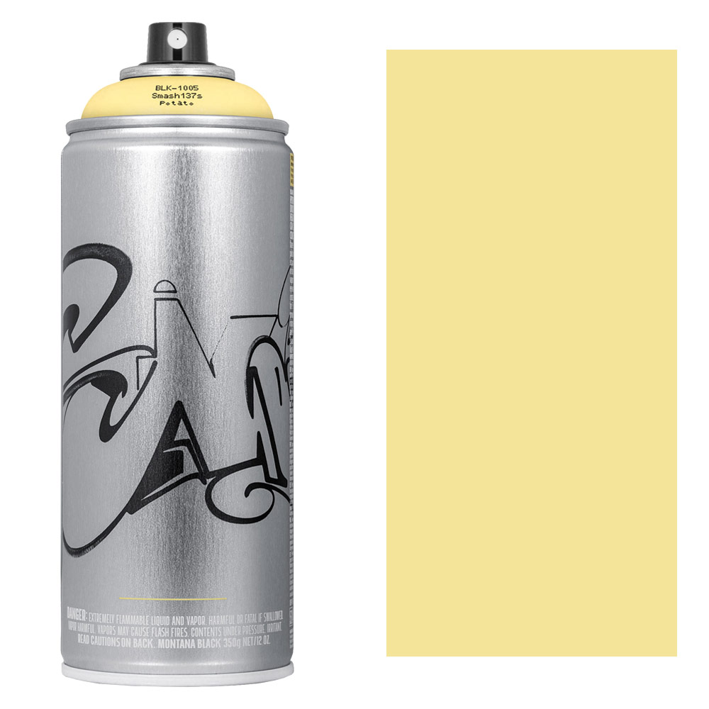 Montana BLACK Spray Paint 400ml Artist Edition SMASH 137