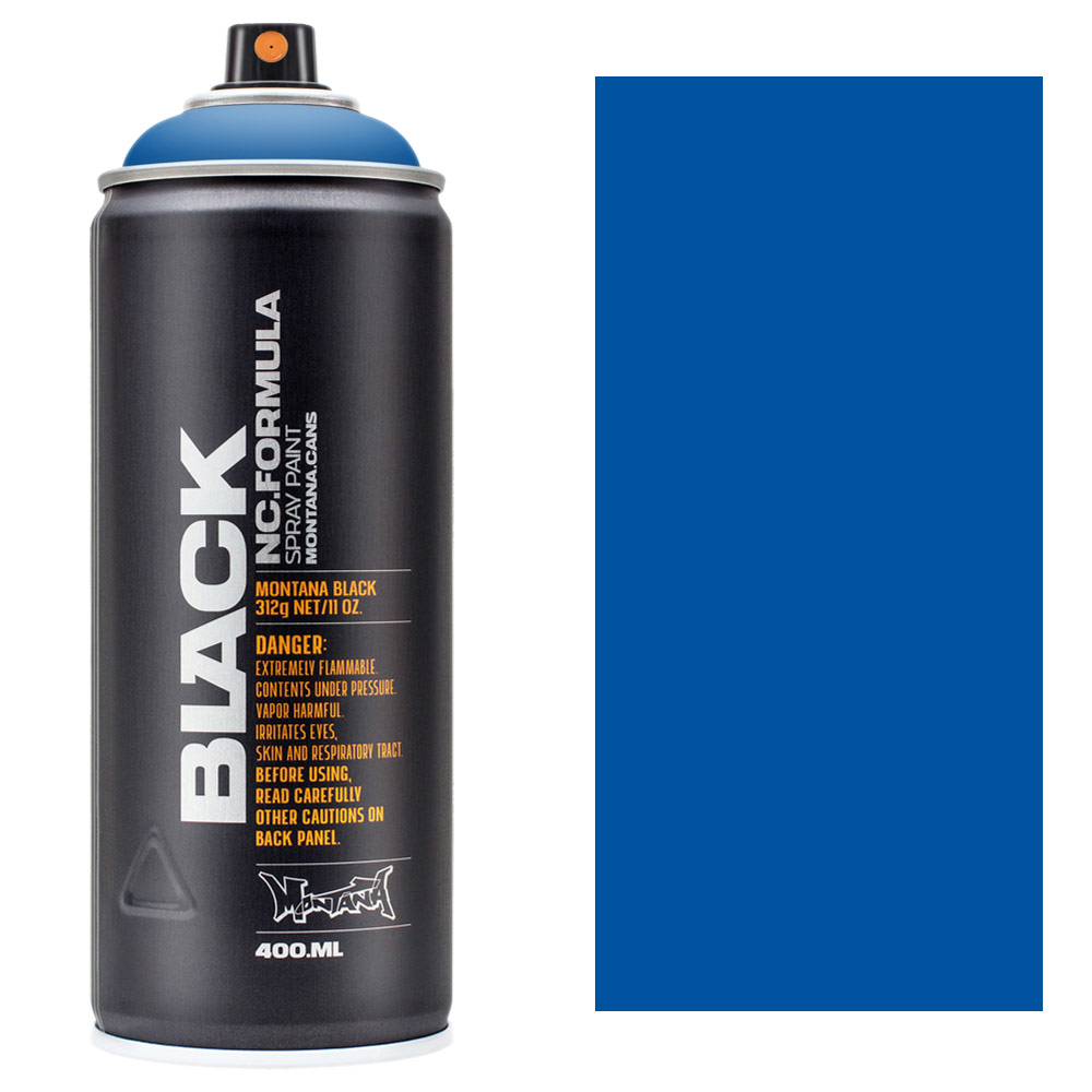 Montana BLACK Spray Paint 400ml 