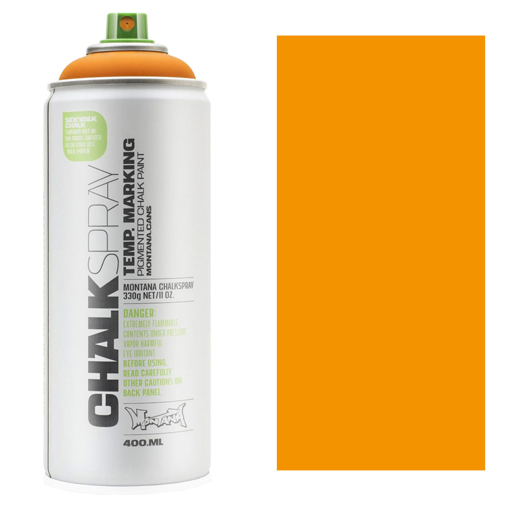 Montana CHALK Spray Paint 400ml Orange