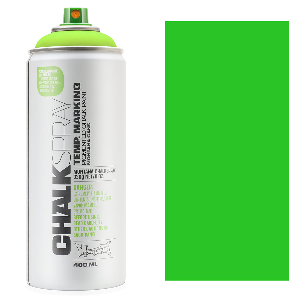 Montana CHALK Spray Paint 400ml Green
