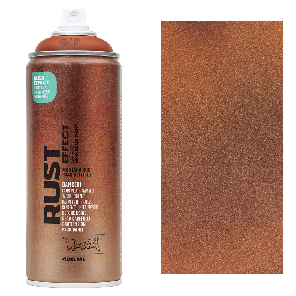 Montana RUST EFFECT Spray Paint 400ml Brown