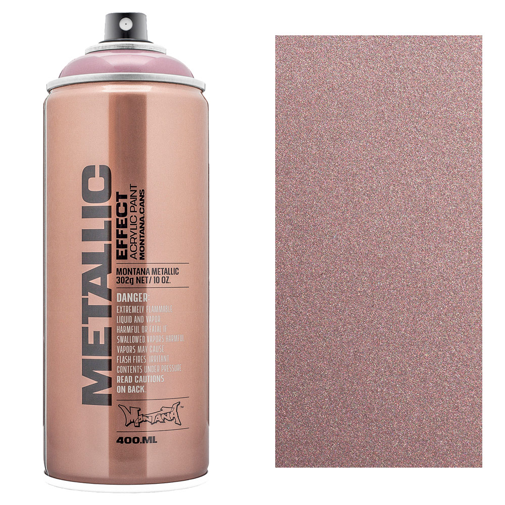 Montana METALLIC EFFECT Spray Paint 400ml Rose