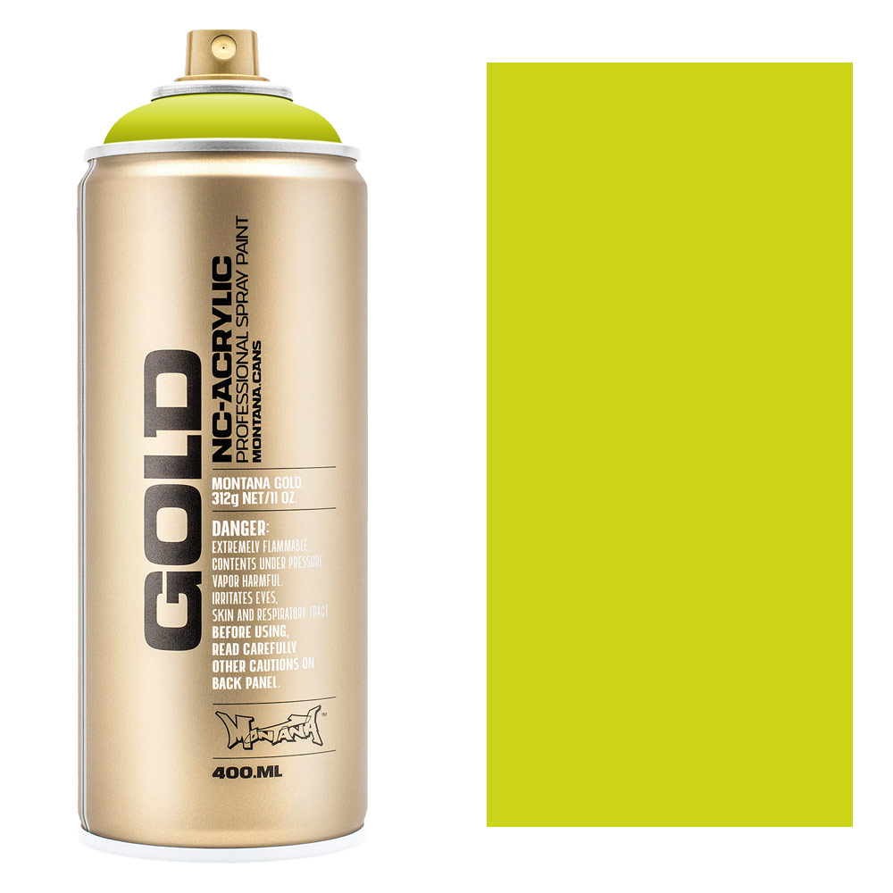 Montana GOLD Acrylic Spray Paint 400ml Poison