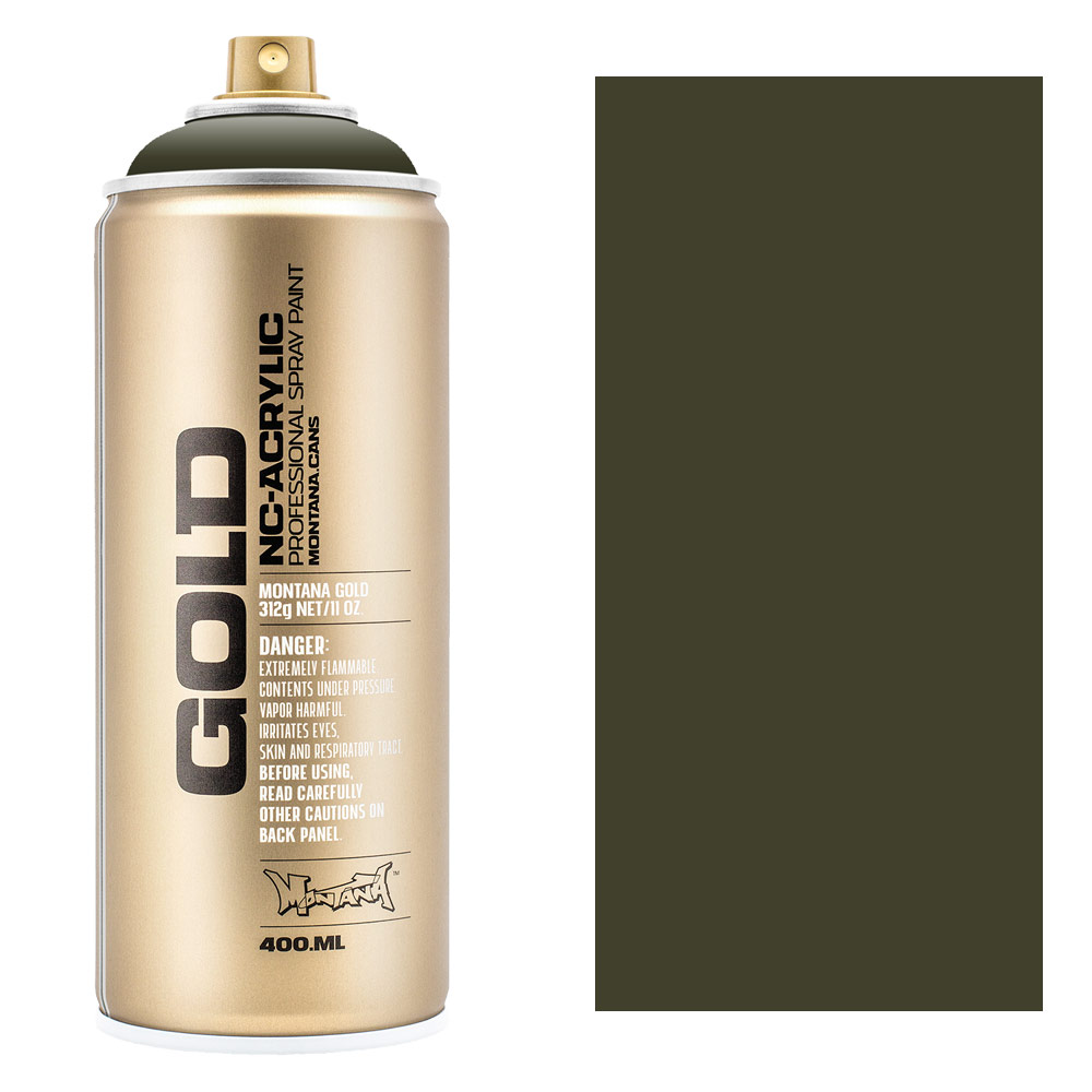 Montana GOLD Acrylic Spray Paint 400ml Manila Dark