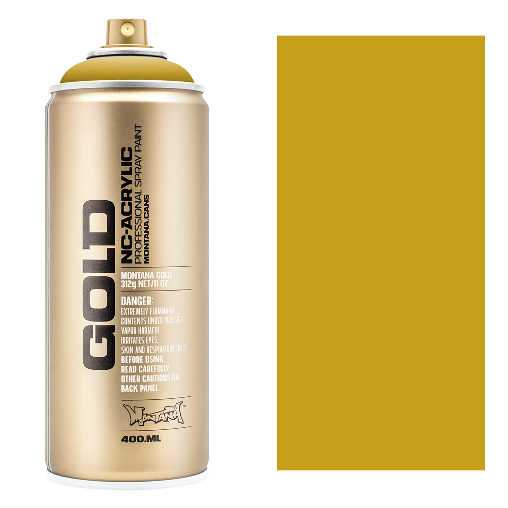 Montana GOLD Acrylic Spray Paint 400ml Curry