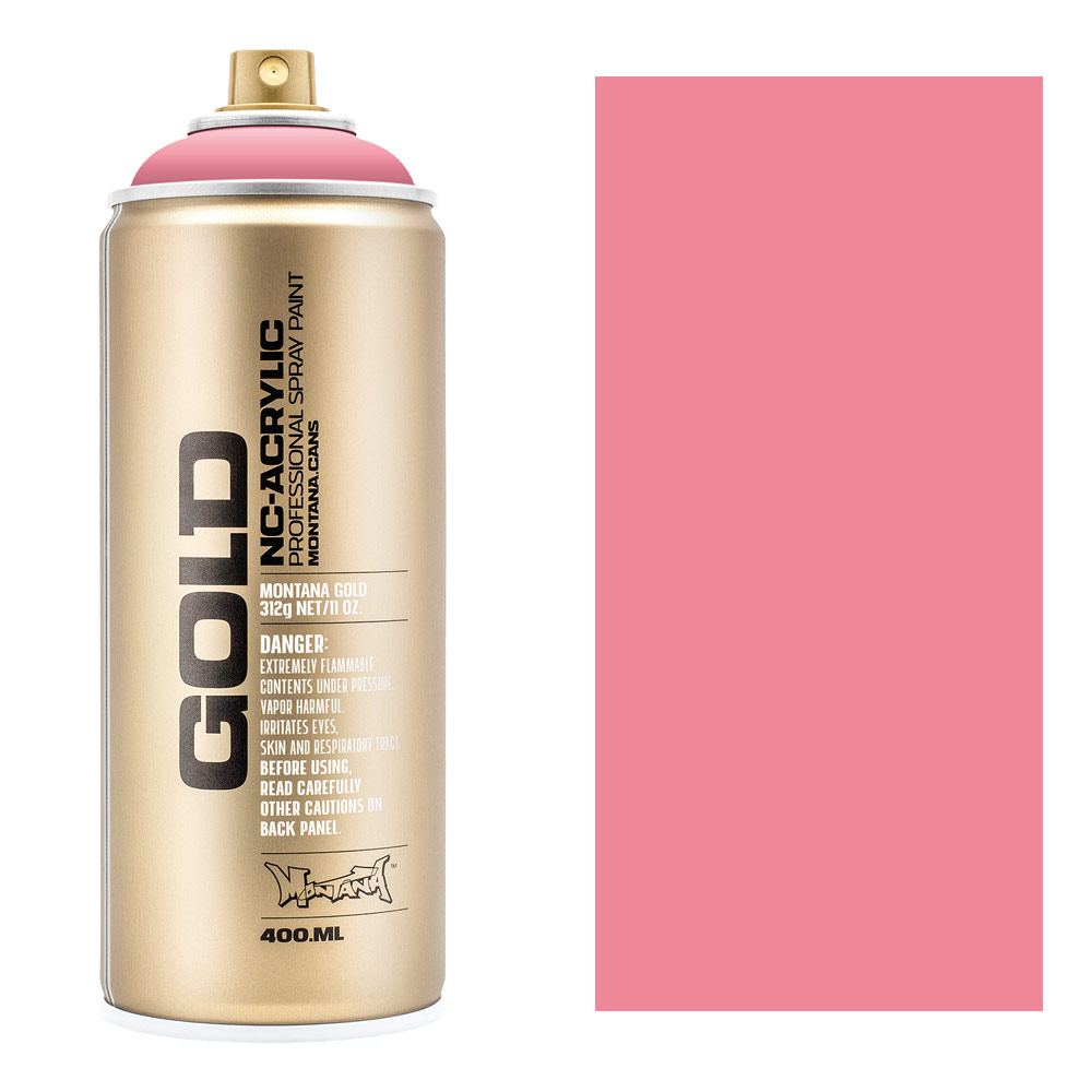 Montana GOLD Acrylic Spray Paint 400ml Bazooka Joe