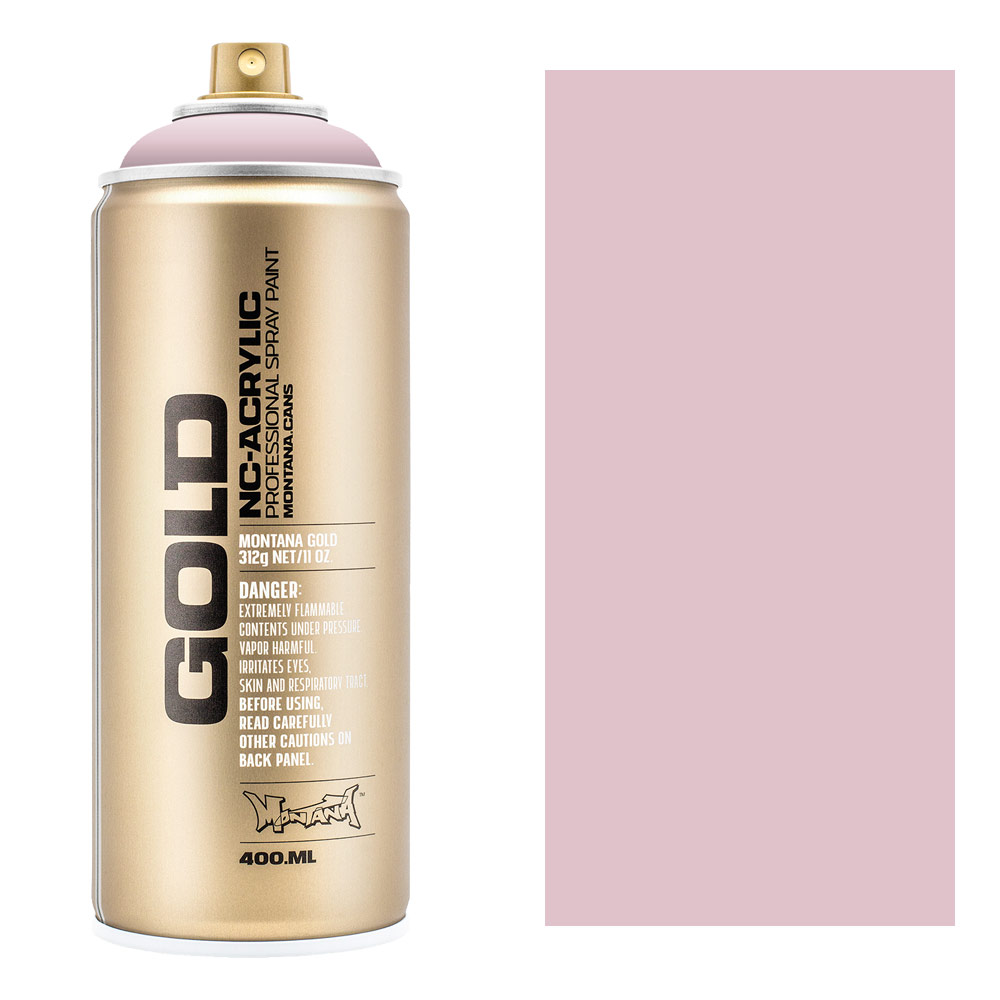 Montana GOLD Acrylic Spray Paint 400ml Pale Pink