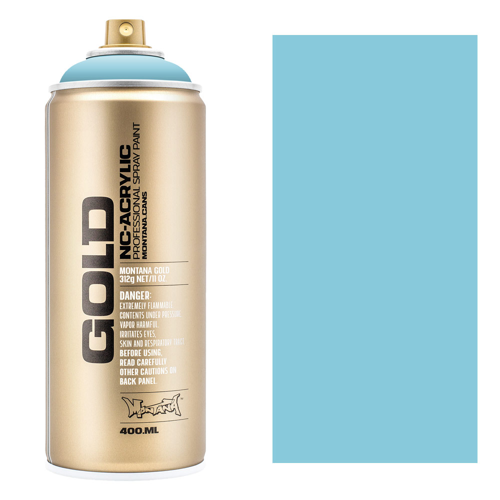 Montana GOLD Acrylic Spray Paint 400ml Himalaya