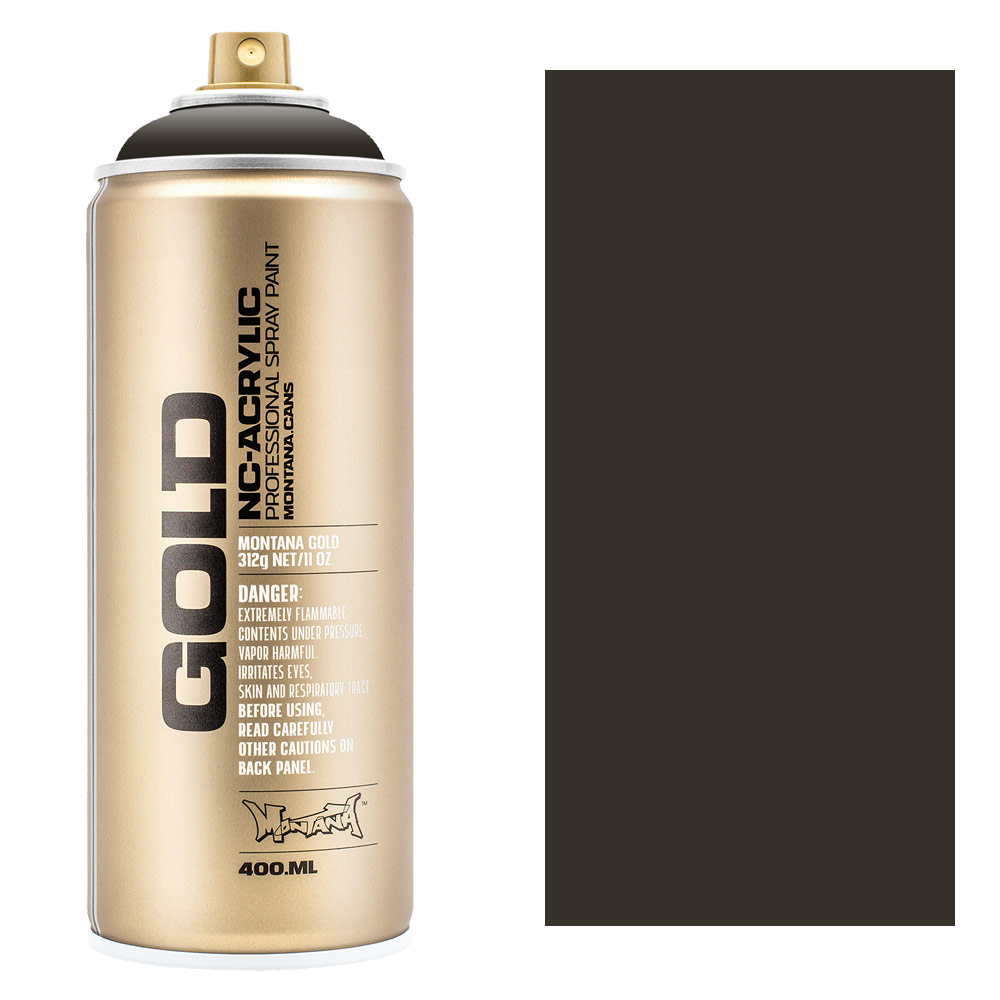 Montana GOLD Acrylic Spray Paint 400ml Concrete