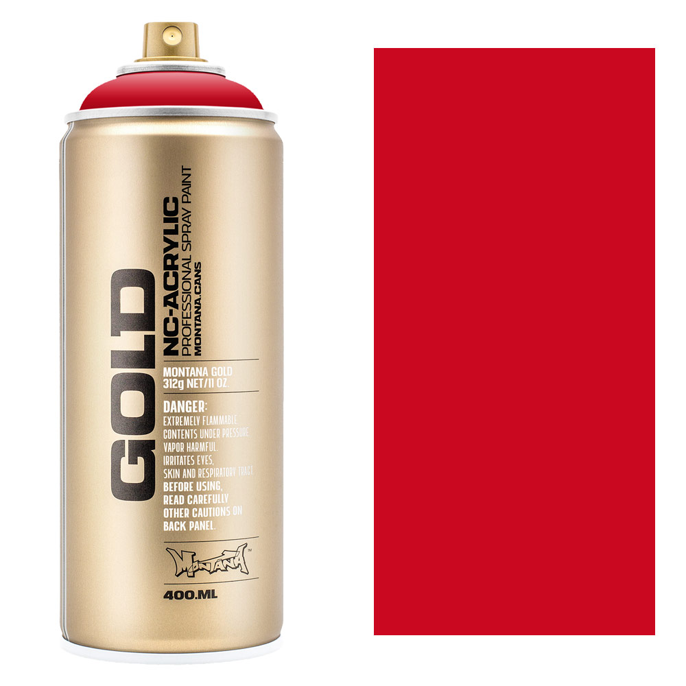 Montana Cans GLITTER EFFECT Spray Paint, 400ml, X-Mas Red - Sam