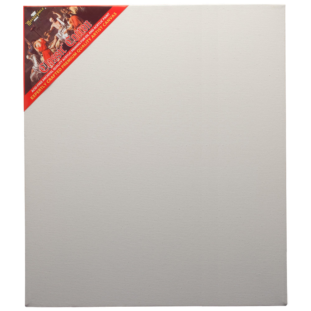 Masterpiece Classic 7oz Acrylic Primed Cotton Canvas 3/4" Trad. 20"x24"