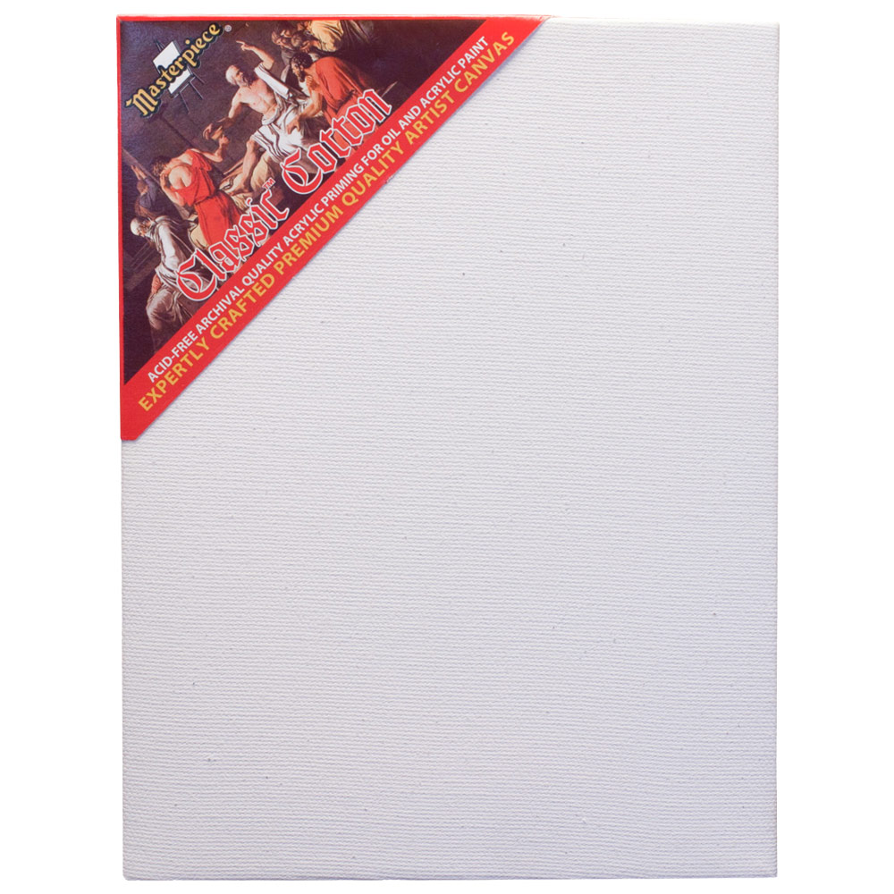 Masterpiece Classic 7oz Acrylic Primed Cotton Canvas 3/4" Trad. 24"x36"