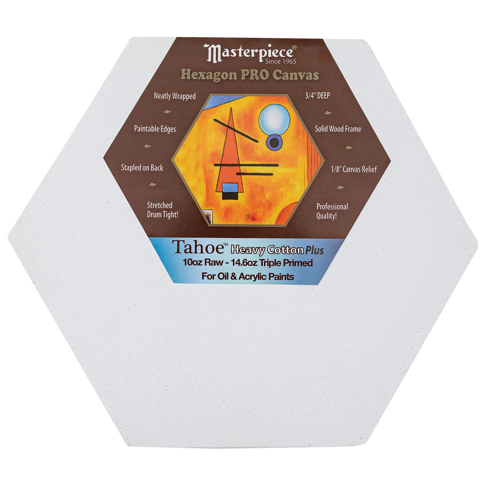 Masterpiece Pro Hexagon TAHOE 10oz Heavy Cotton Canvas 3/4" Trad. 10"