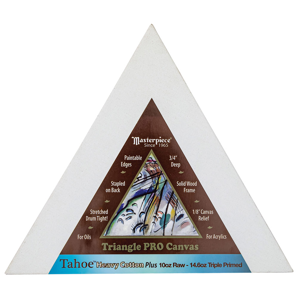 Masterpiece Pro Triangle TAHOE 10oz Heavy Cotton Canvas 3/4" Trad. 10"