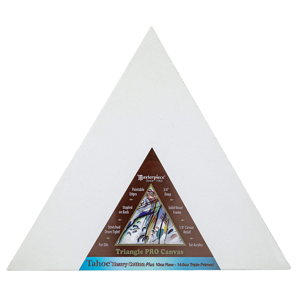 Masterpiece Pro Triangle TAHOE 10oz Heavy Cotton Canvas 3/4" Trad. 12"