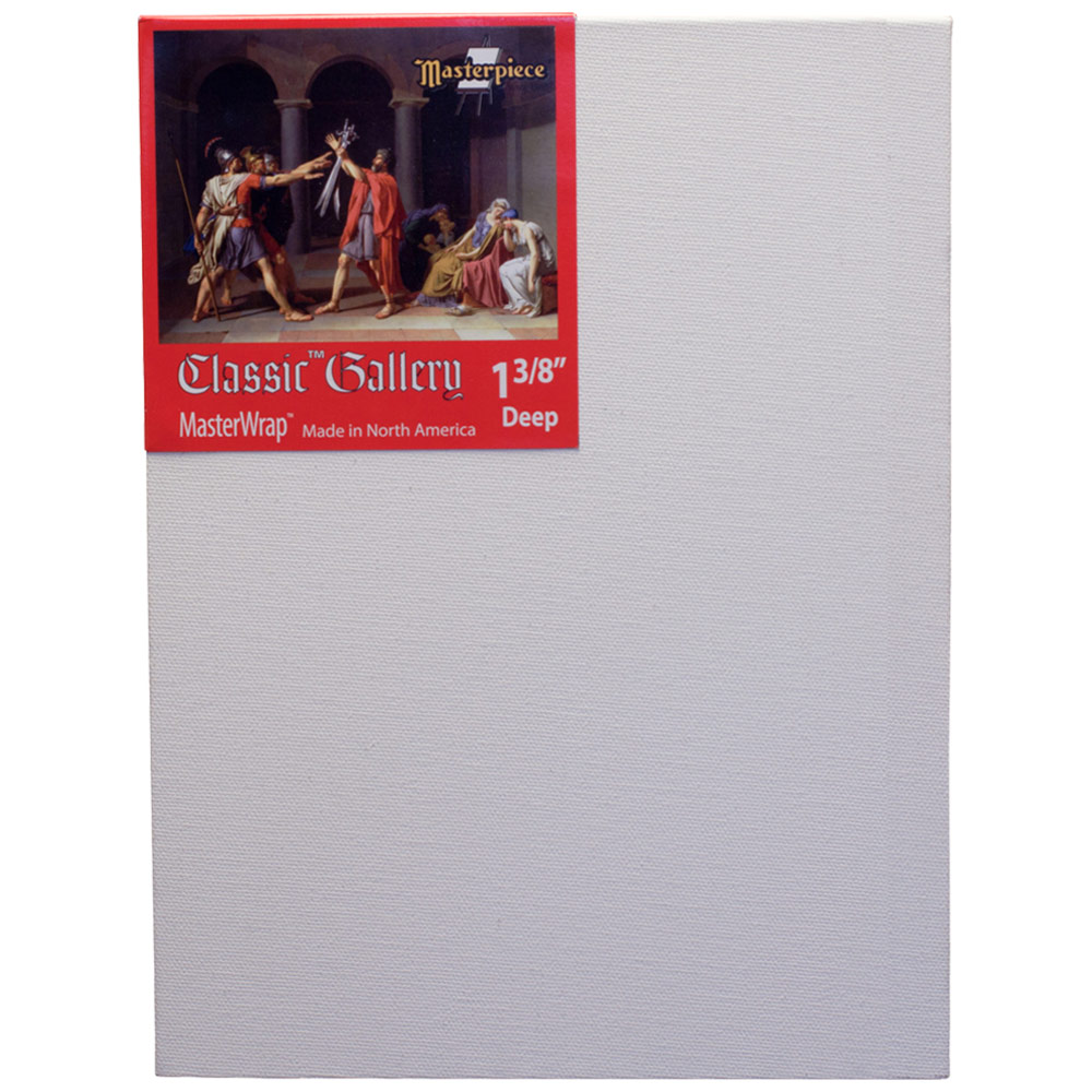Masterpiece Classic 7oz Acrylic Primed Cotton Canvas 1-3/8" Gallery 16"x20"