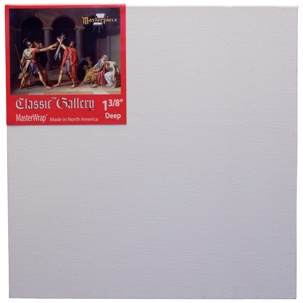 Masterpiece Classic 7oz Acrylic Primed Cotton Canvas 1-3/8" Gallery 36"x36"