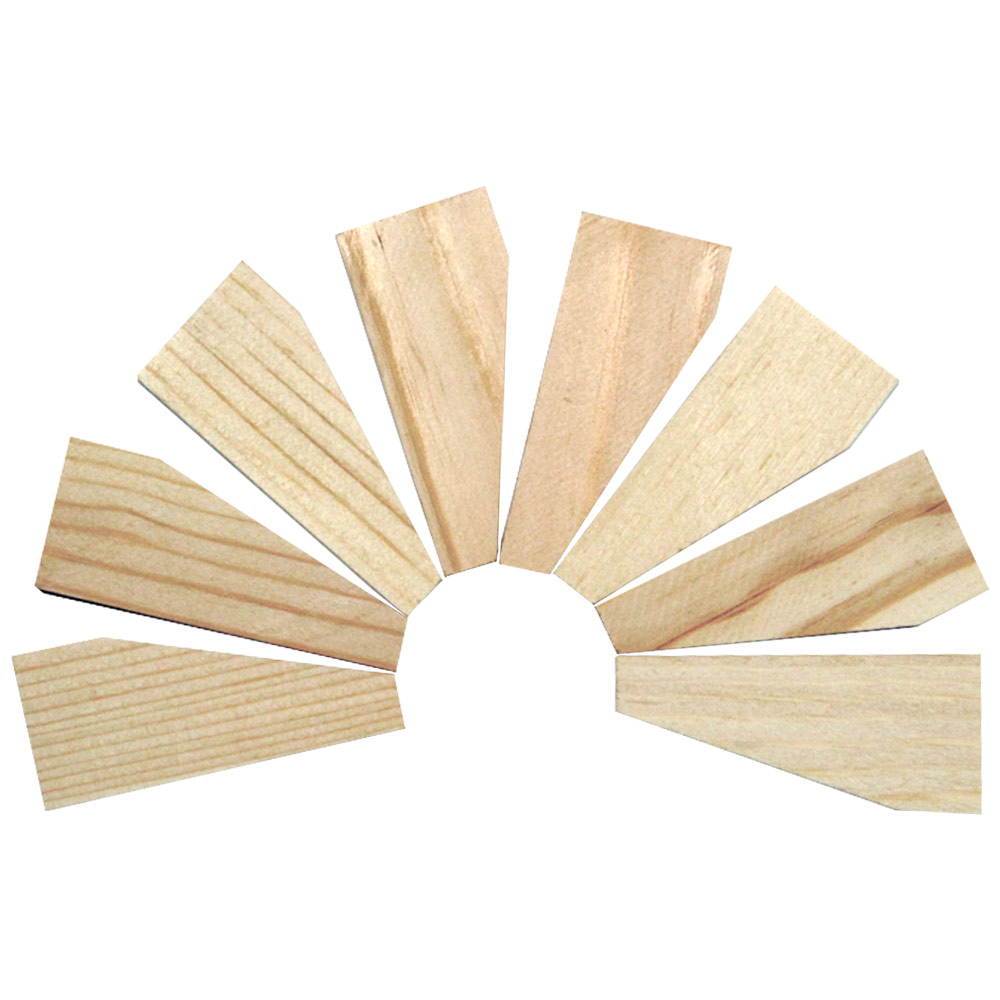 Masterpiece Monet Pro & Classic Stretcher Bar Wood Key 8 Pack 1/4"