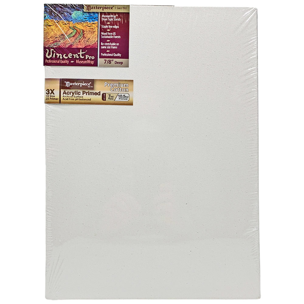Masterpiece Vincent Pro MONTEREY 7oz Cotton Canvas 7/8" Trad. 10"x14"