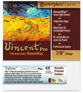 Masterpiece Vincent Pro TAHOE 10oz Heavy Cotton Canvas 7/8" Trad. 30"x40"