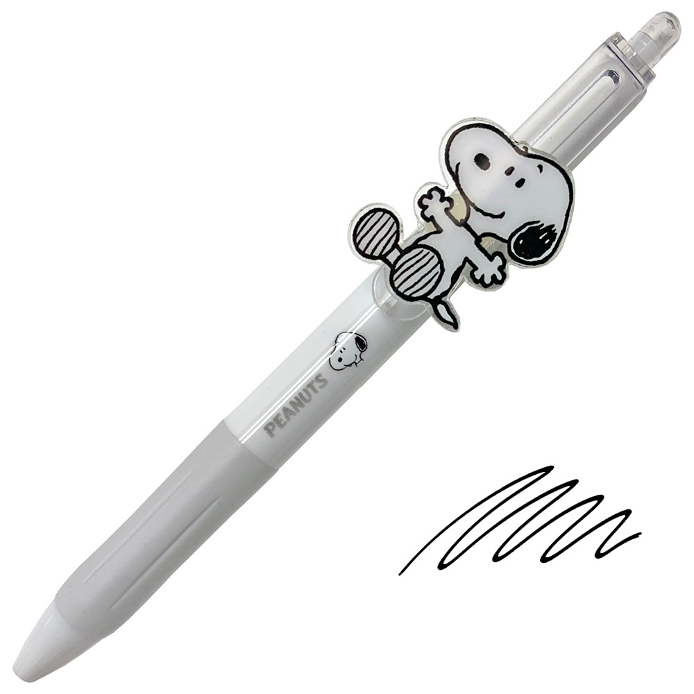 Peanuts Slide Gel Pen 0.5mm Snoopy