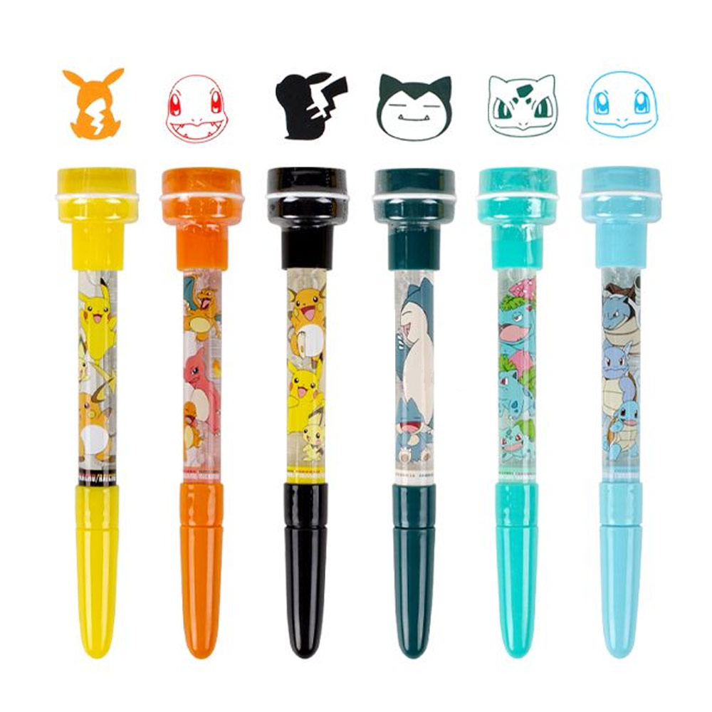Pokemon Bubble Stamp Ballpoint Pen 0.7mm