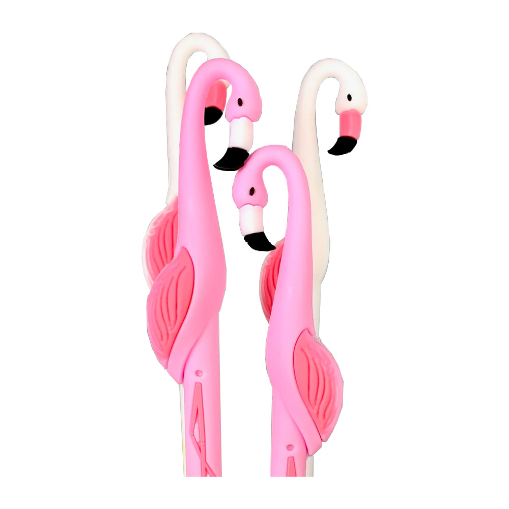 Novelty Gel Pen 0.5mm Flamingo