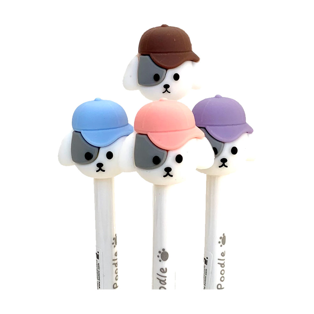 Novelty Gel Pen 0.5mm Toy Poodle