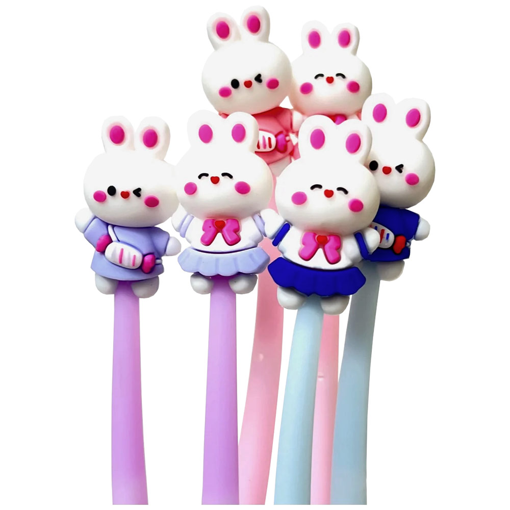 Novelty Gel Pen 0.5mm Sweet Rabbit Wiggle