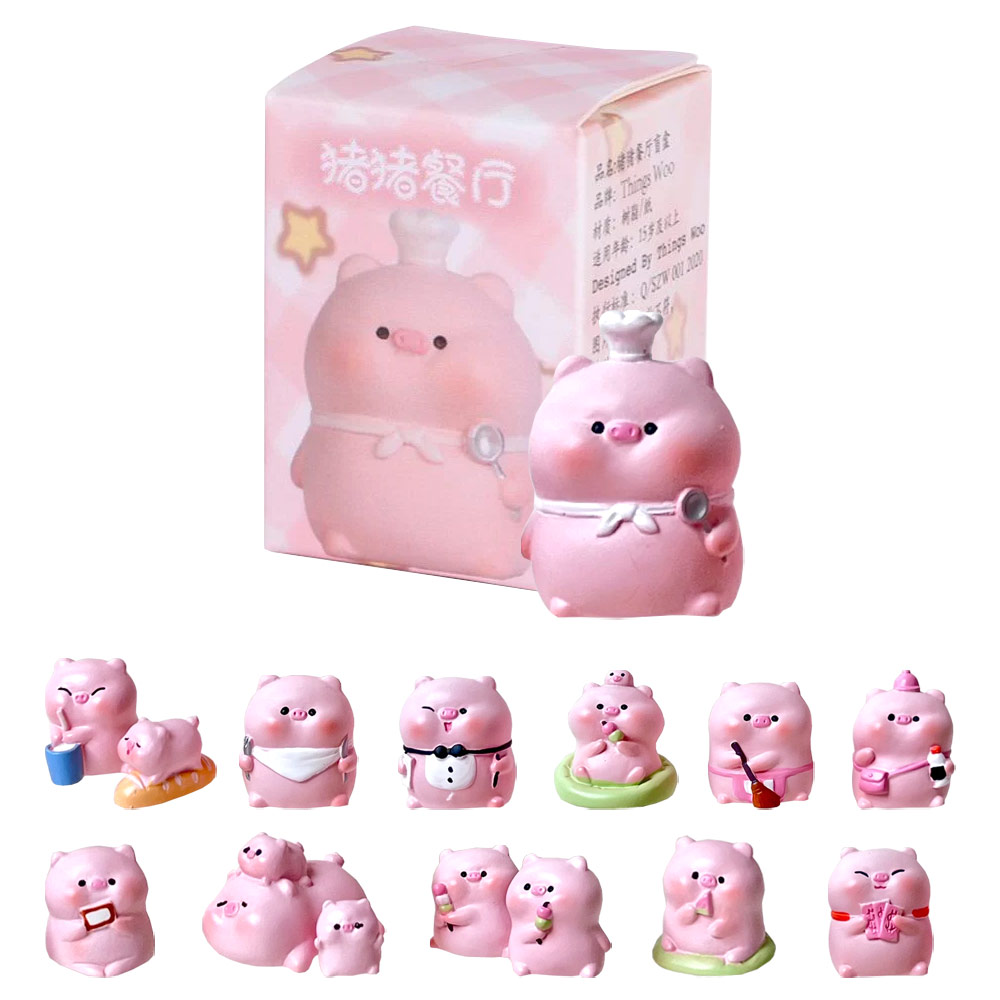Things Woo Blind Box Piggy Restaurant
