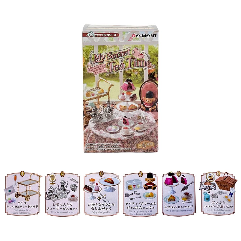 Re-Ment Blind Box My Secret Tea Time
