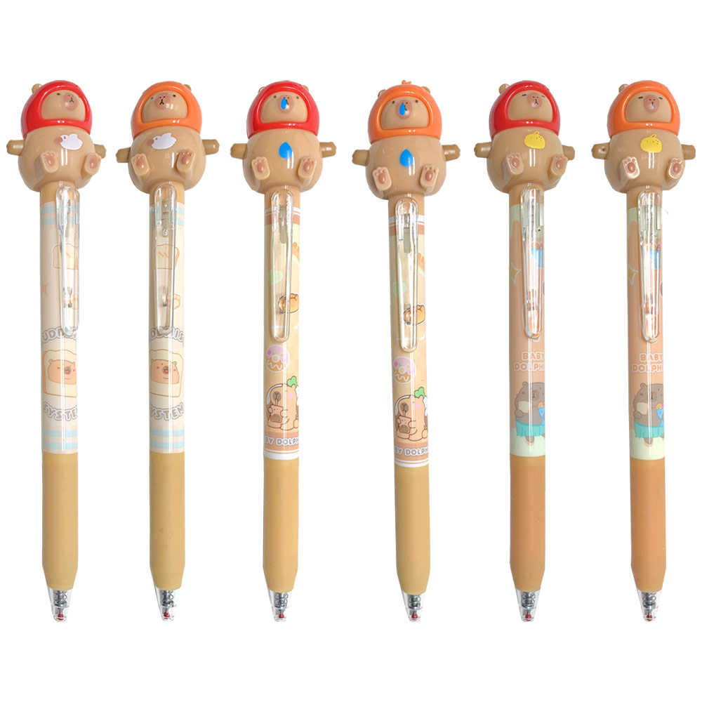 BabyDolphin Big Hug Capybara Gel Pen 0.5mm