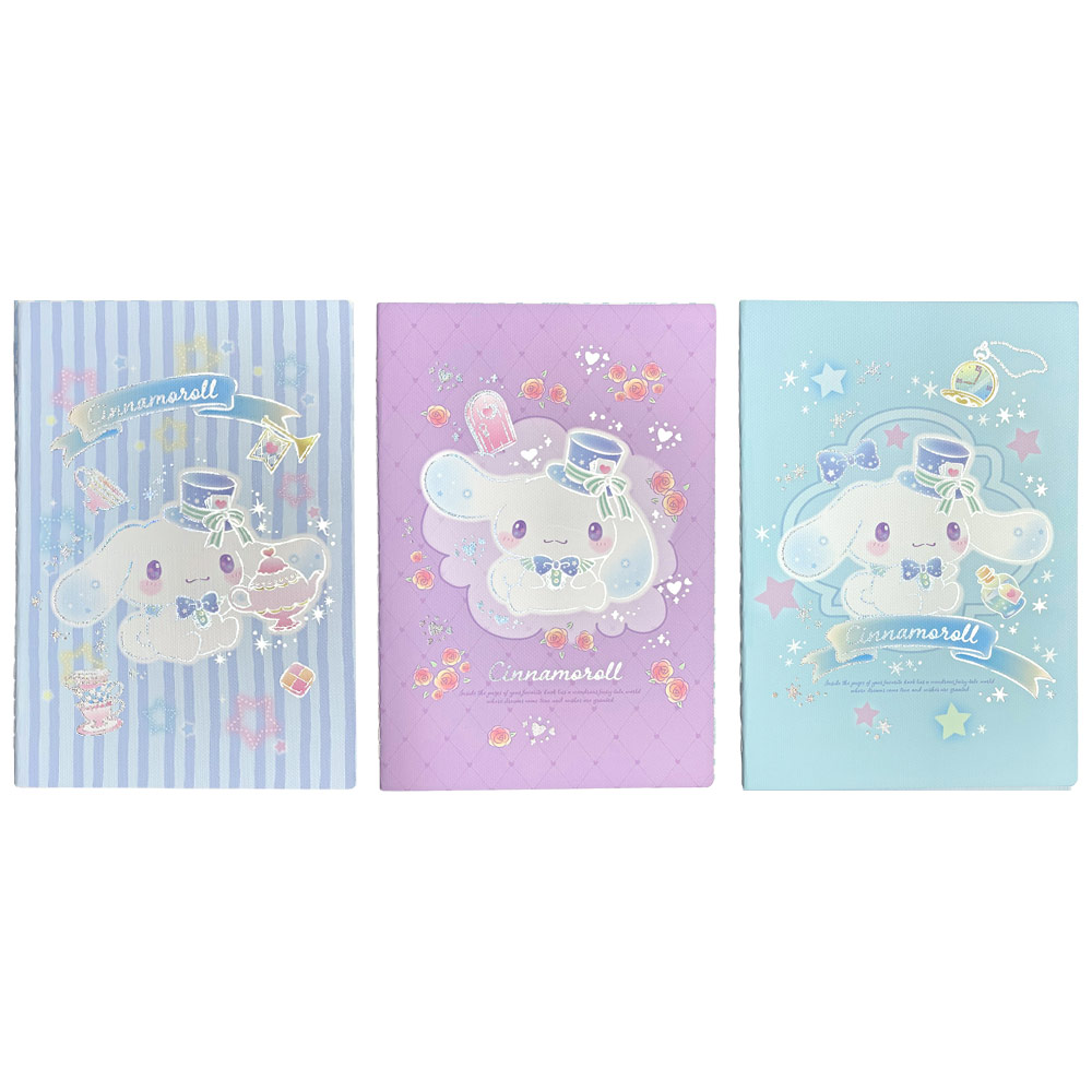 Sanrio A5 Ruled Notebook 42 Pages 146mm x 210mm Cinnamoroll