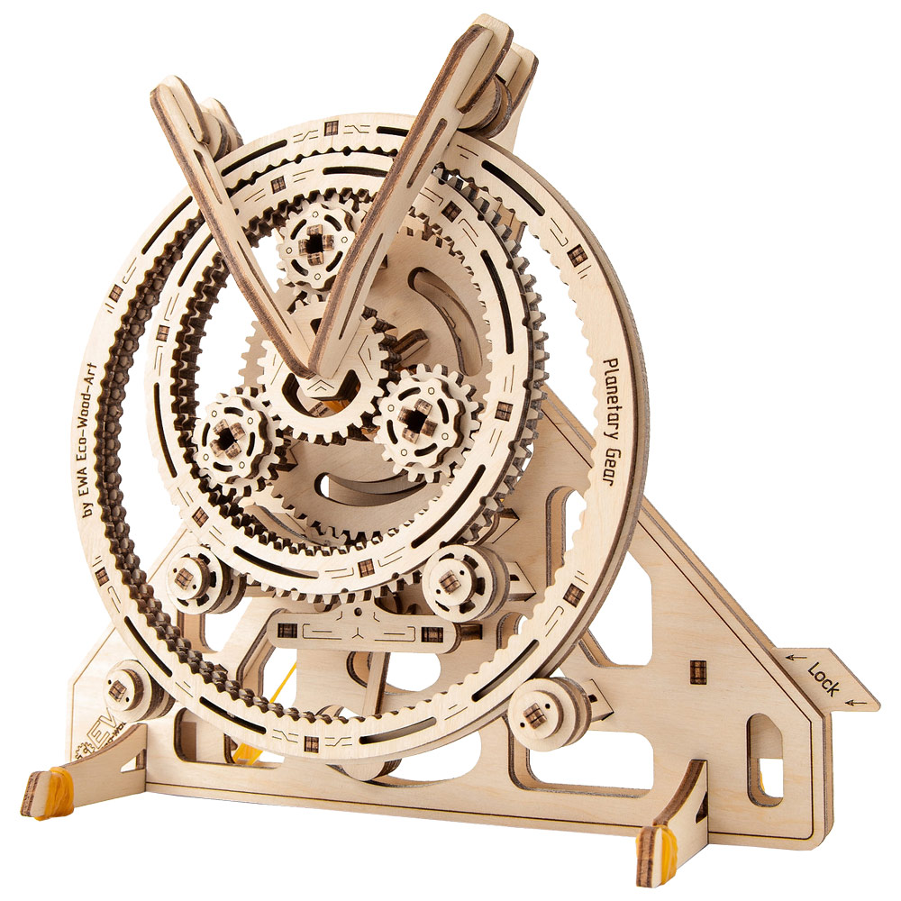 Artventure Wood 3D Puzzle Kit Planetary Gear