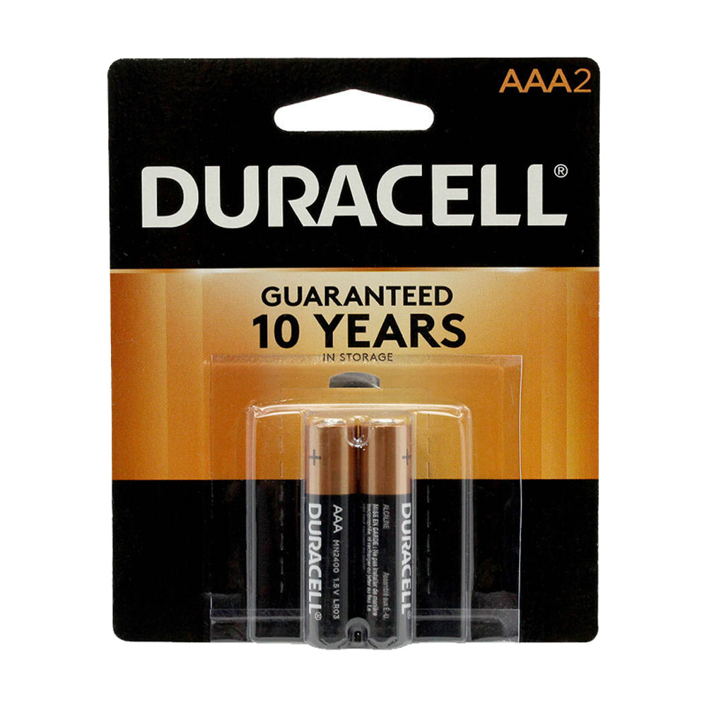 Duracell Battery 2 Pack AAA