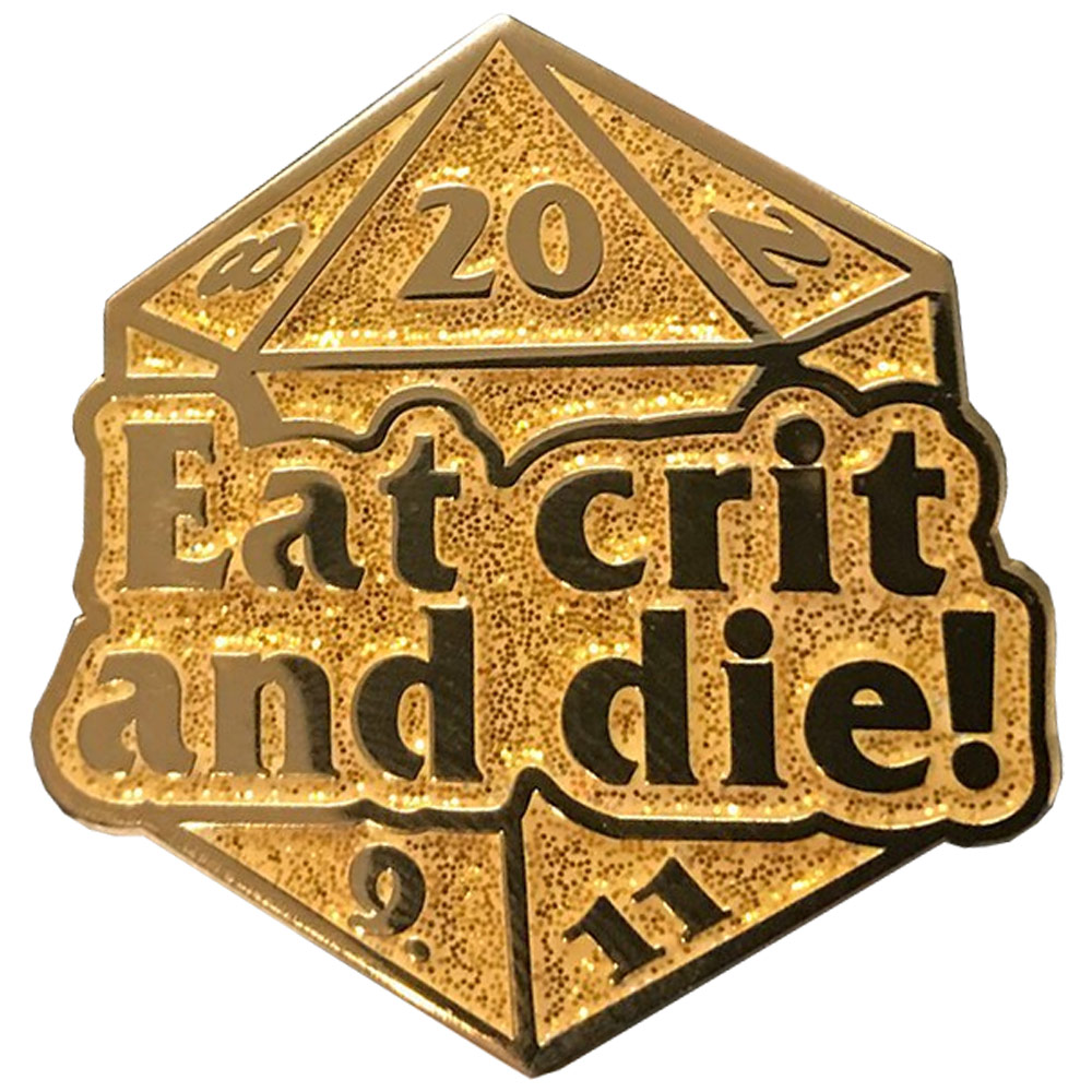 What To Eat Enamel Pin