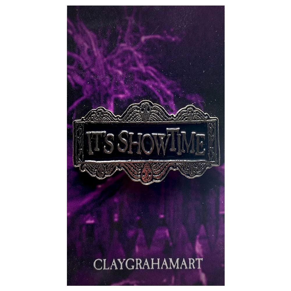 Clay Graham Art Enamel Pin It's Showtime