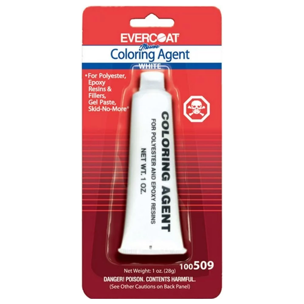 Evercoat Marine Coloring Agent 1oz White