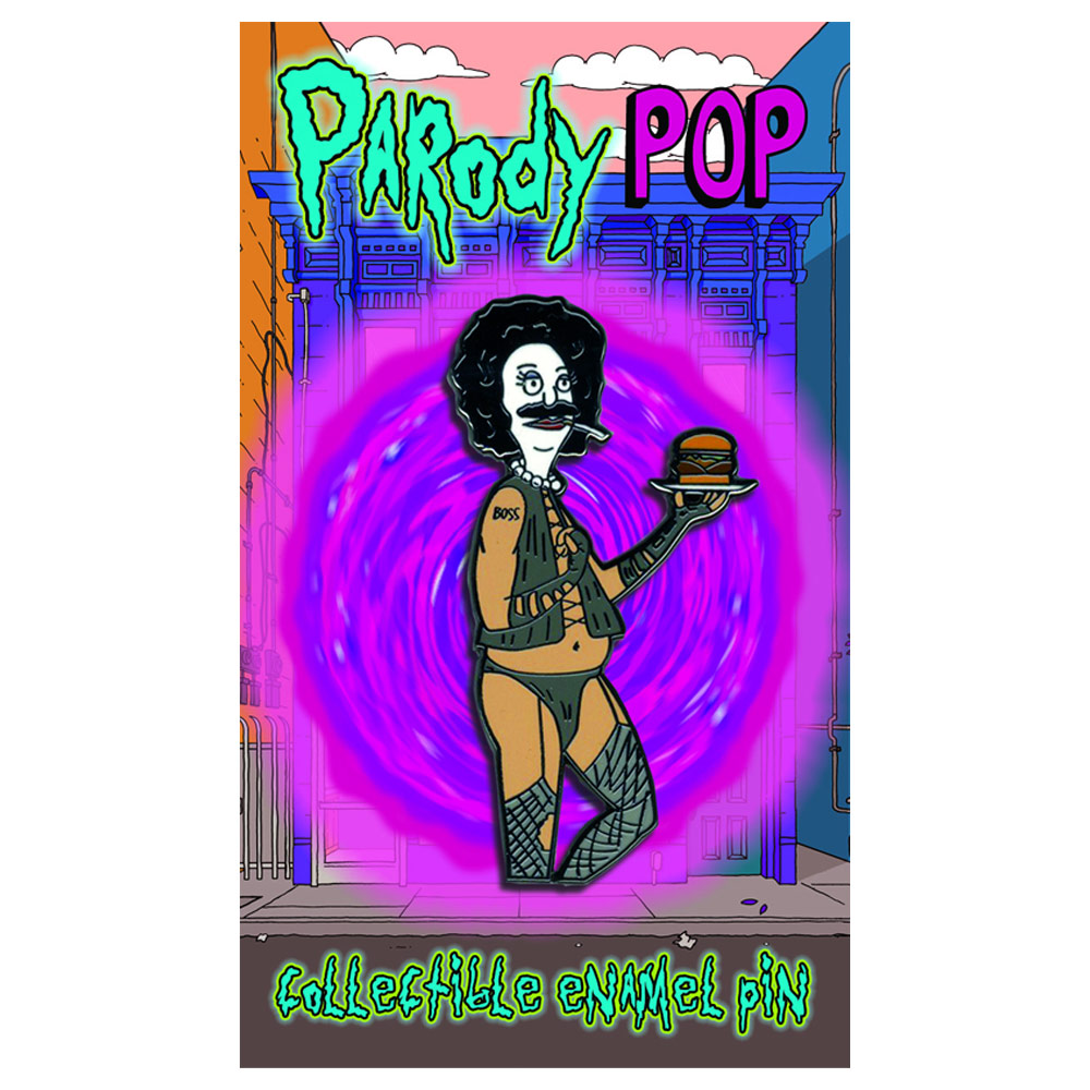 Parody Pop Enamel Pin Dr. Frankenburger