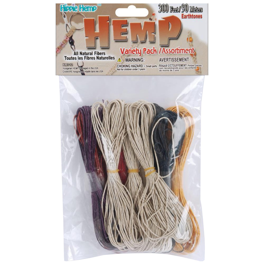 Pepperell Hemp Varity Pack 300ft Earth