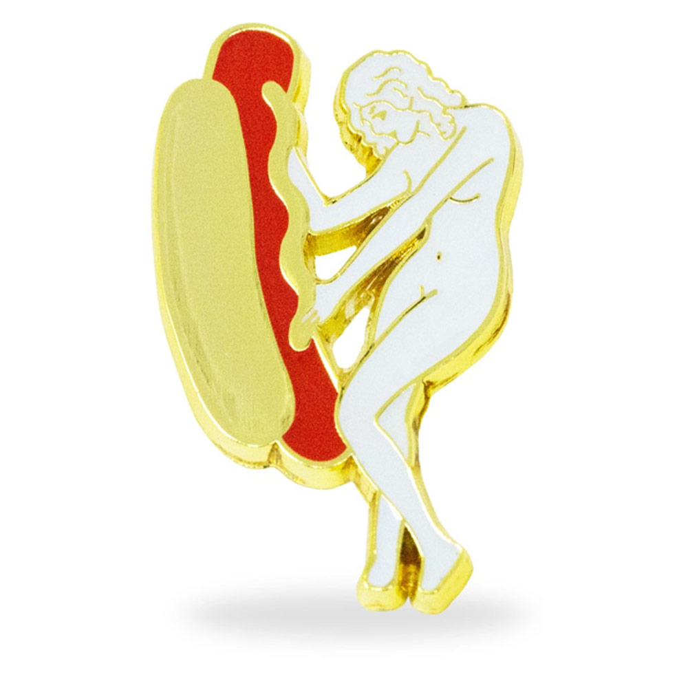 HOT DOG LADY PIN
