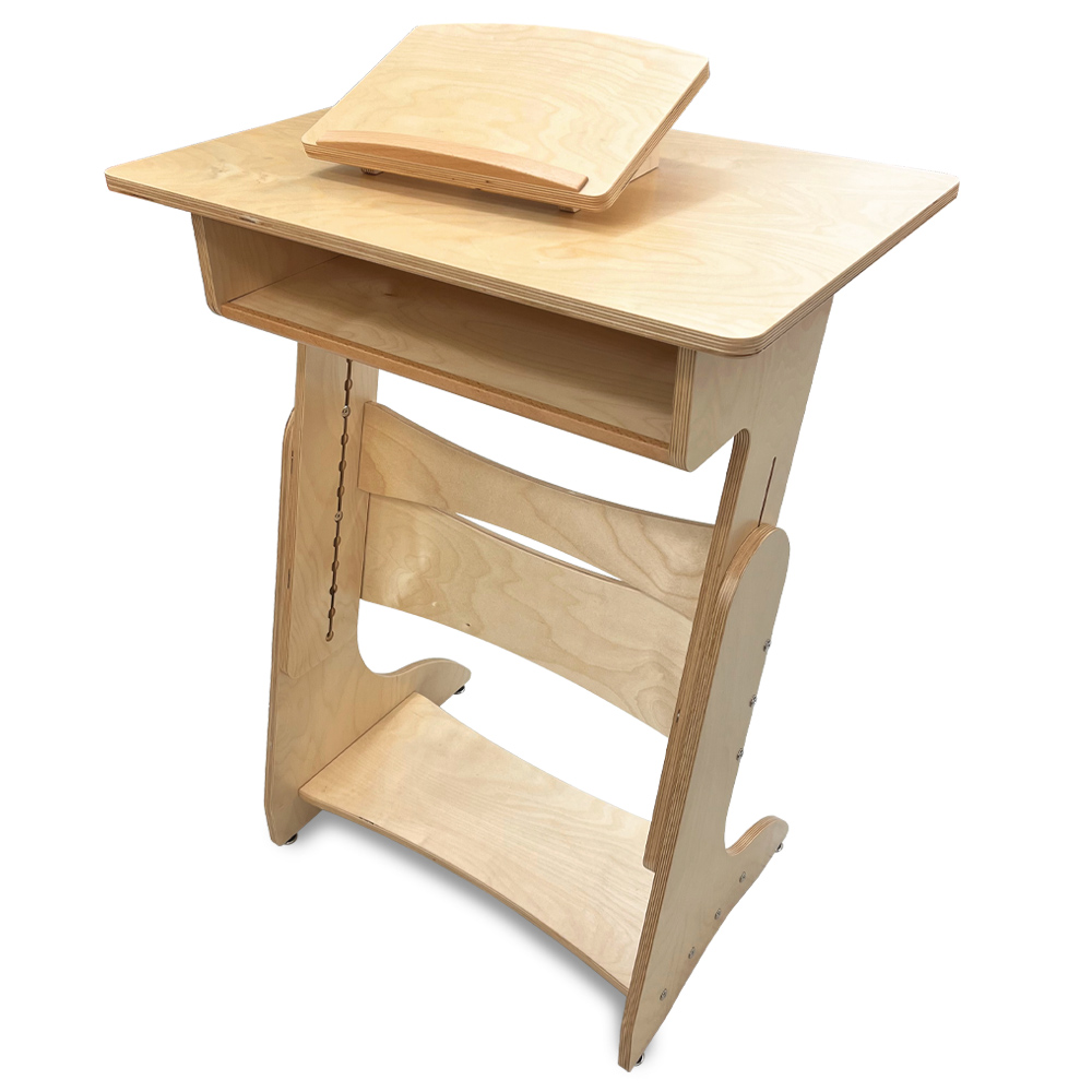 Craftech Artisan Standing Desk (Natural Finish)