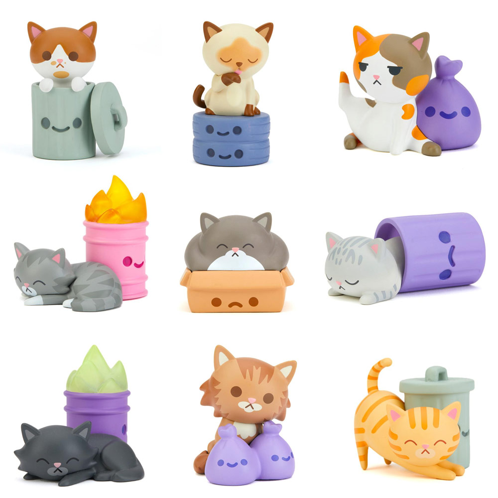 Trash Kitties Blind Box Vinyl Toy Series 1