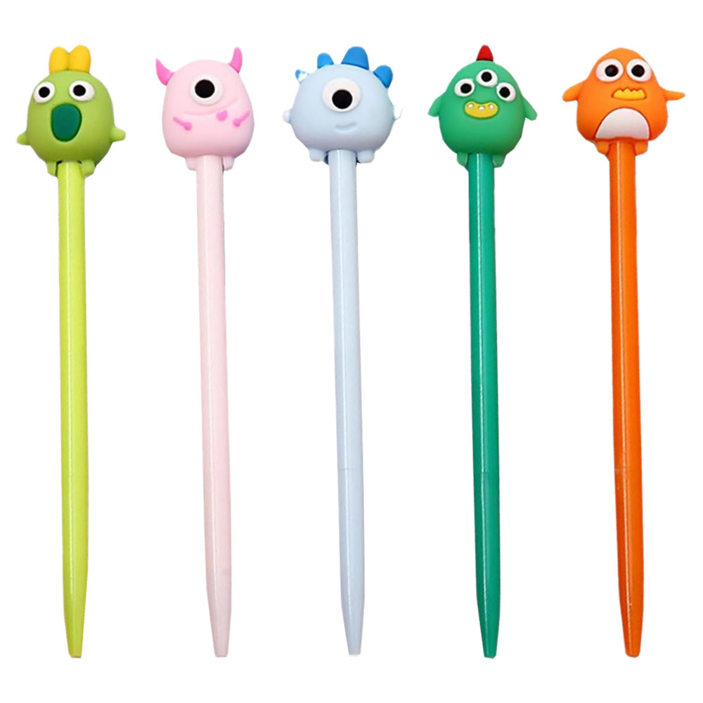 Novelty Retractable Ballpoint Pen Cute Monsters