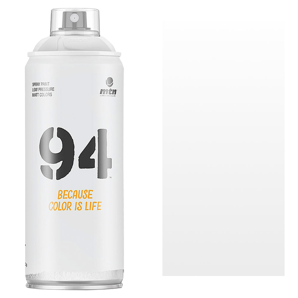 MTN 94 Spray Paint 400ml Espectros Air White (Transparent)