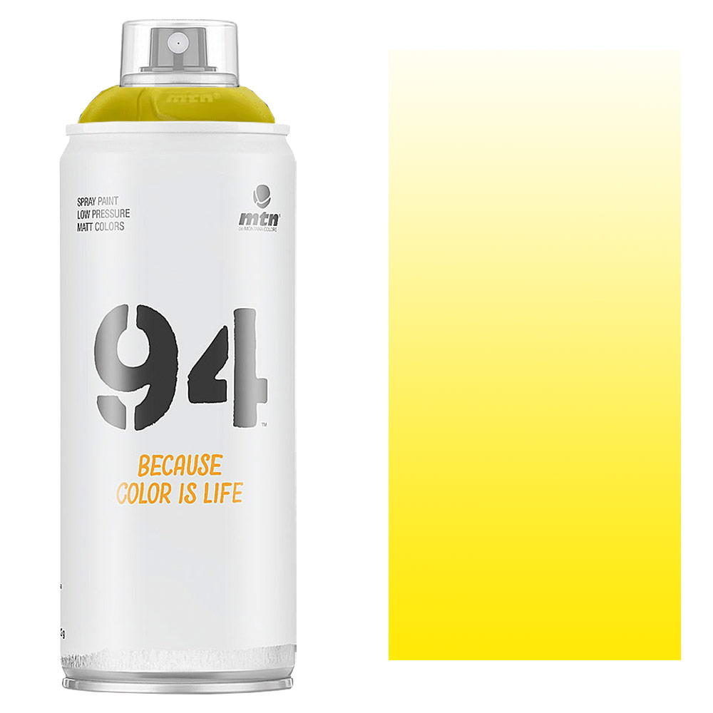 MTN 94 Spray Paint 400ml Espectros Ethereal Yellow (Transparent)