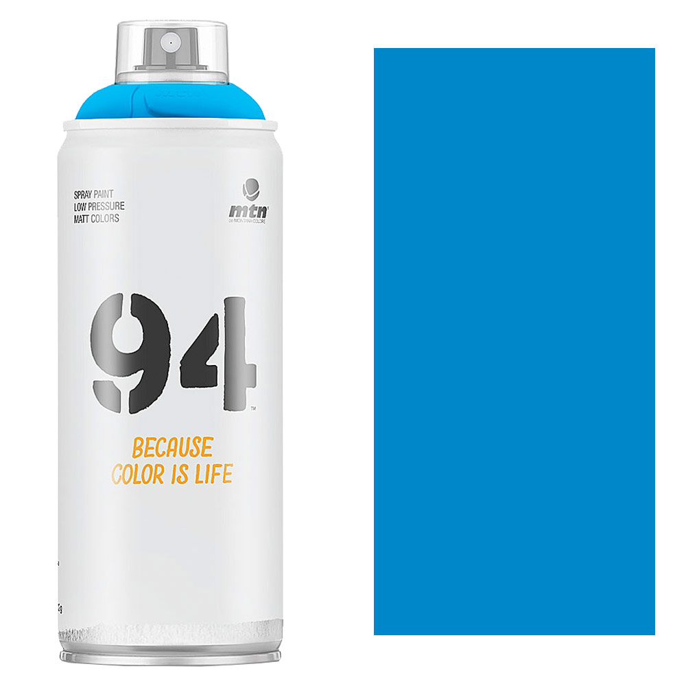 MTN 94 Spray Paint 400ml Fluorescent Blue