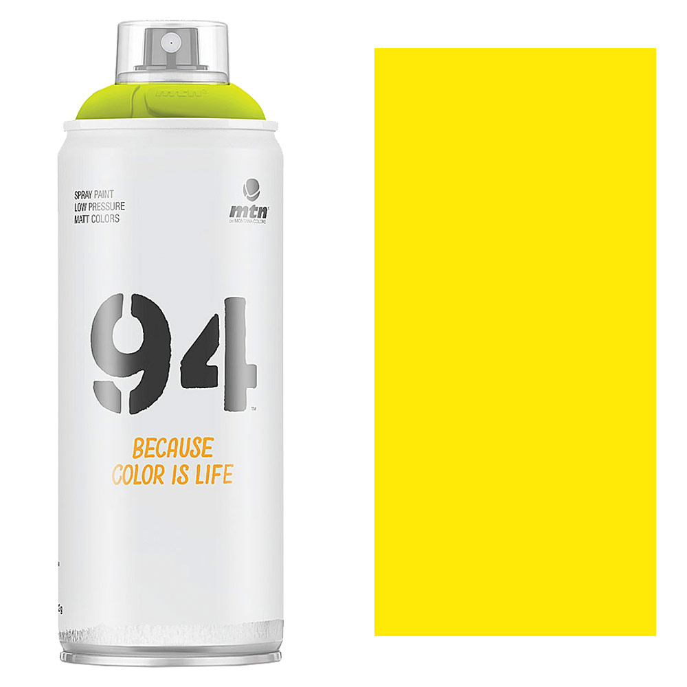 MTN 94 Spray Paint 400ml Fluorescent Yellow