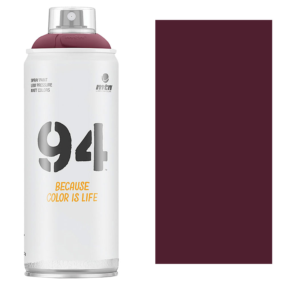 MTN 94 Spray Paint 400ml Bitacora Red